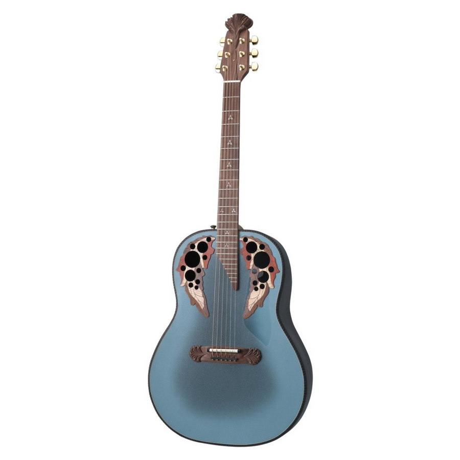 Ovation Adamas I E-Acoustic Guitar 1687GT-8, Reverse Blue Burst