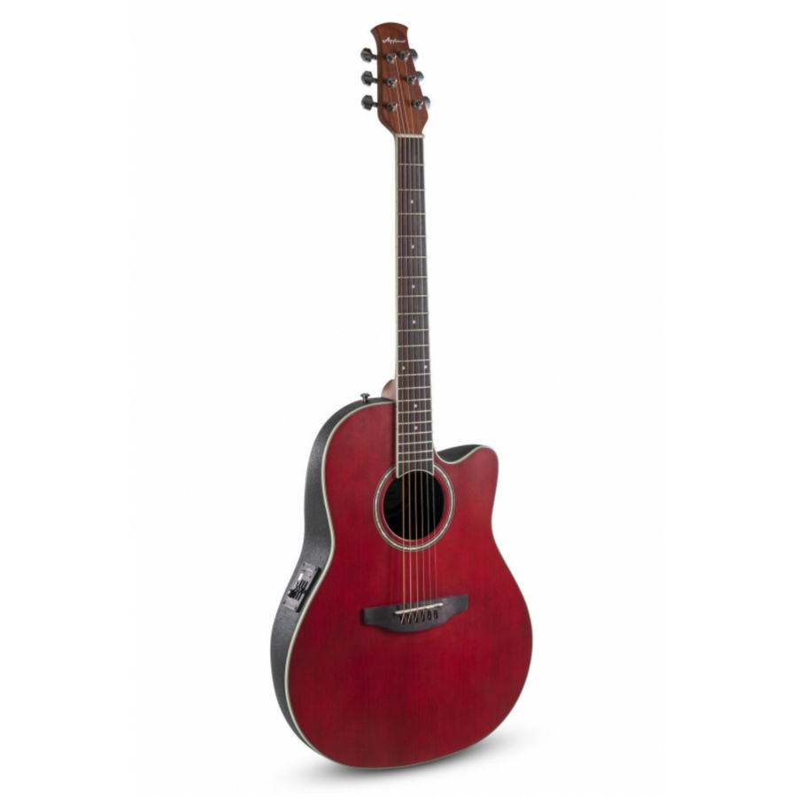 Applause E-Acoustic Guitar AB24-2S, Ruby Red Satin