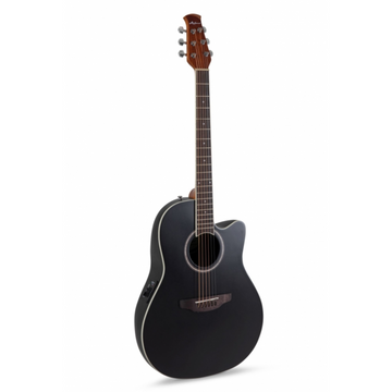Applause E-Acoustic Guitar AB24-5S, Black Satin