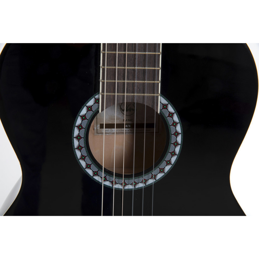 GEWA Basic Classical Guitar Set - Black