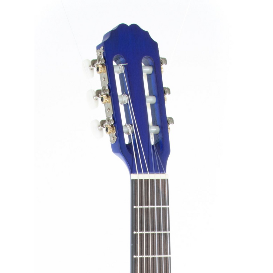 GEWA Basic Classical Guitar Transparent Blue