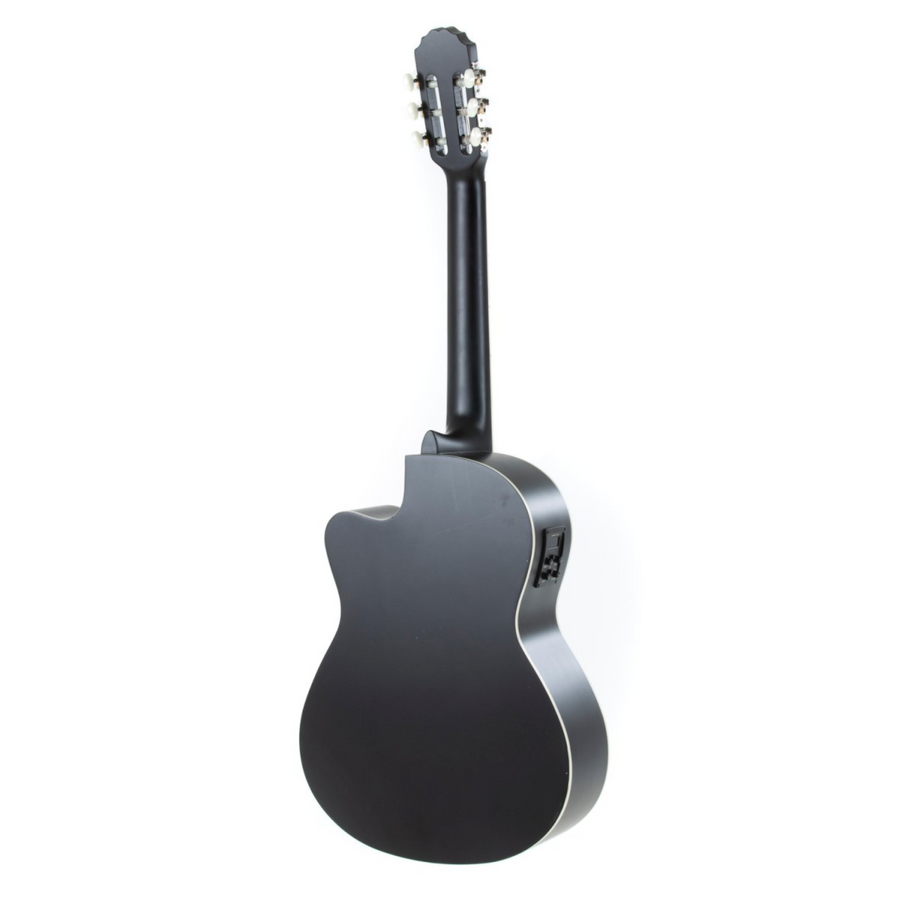GEWA Basic E-Acoustic Classical Guitar Black