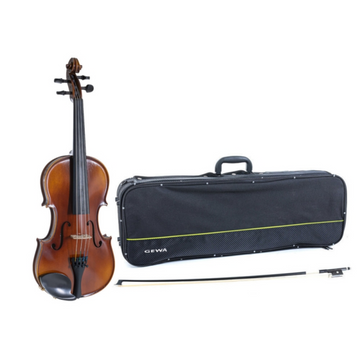 GEWA Violin, L'Apprenti VL1, 1/4, Setup with Alphayue, Oblong Case & Carbon Bow