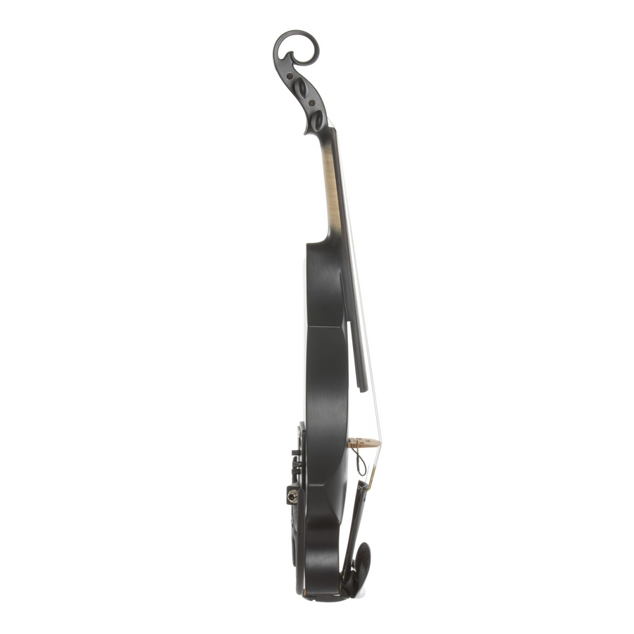 GEWA Novita 3.0 Electric Violin, Black, With Universal Shoulder Rest Adapter