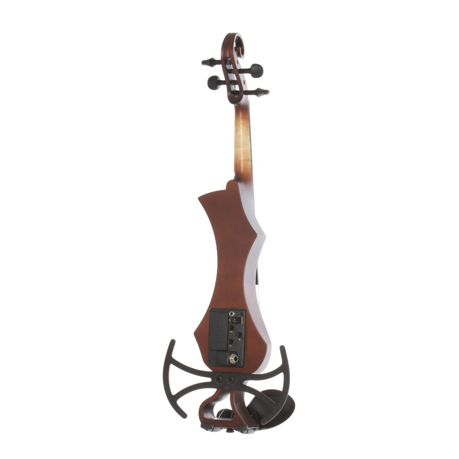 GEWA Novita 3.0 Electric 5-Strings Violin, Red Brown, With Universal Shoulder Rest Adapter