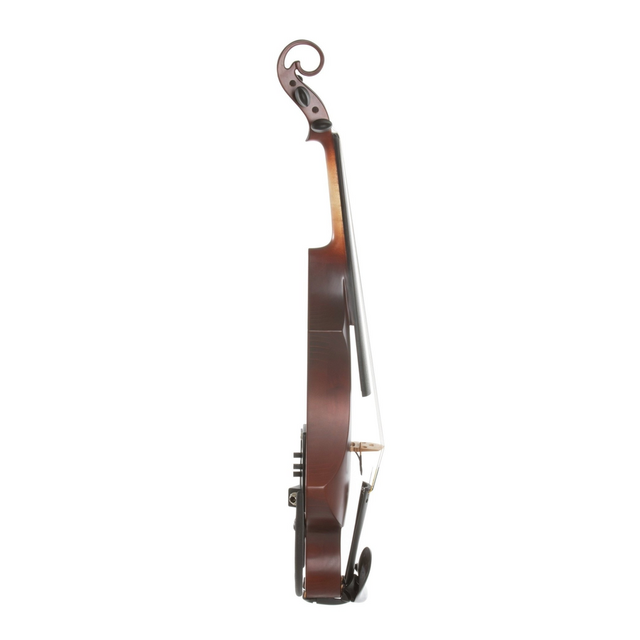 GEWA Novita 3.0 Electric Violin, Red Brown, With Universal Shoulder Rest Adapter