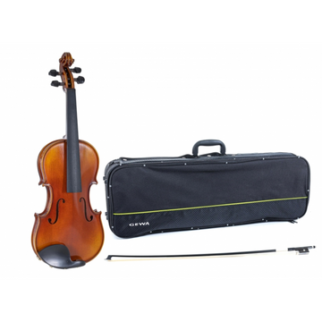 GEWA Violin, Ostenbach VL3, 3/4, w/o Setup, Oblong Case & Carbon Bow