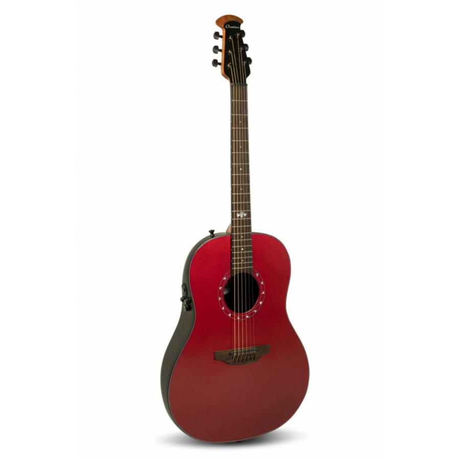 Ovation Ultra E-Acoustic Guitar 1516VRM, Vampira Red