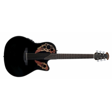 Ovation Celebrity Elite E-Acoustic Guitar CE44-5, Black