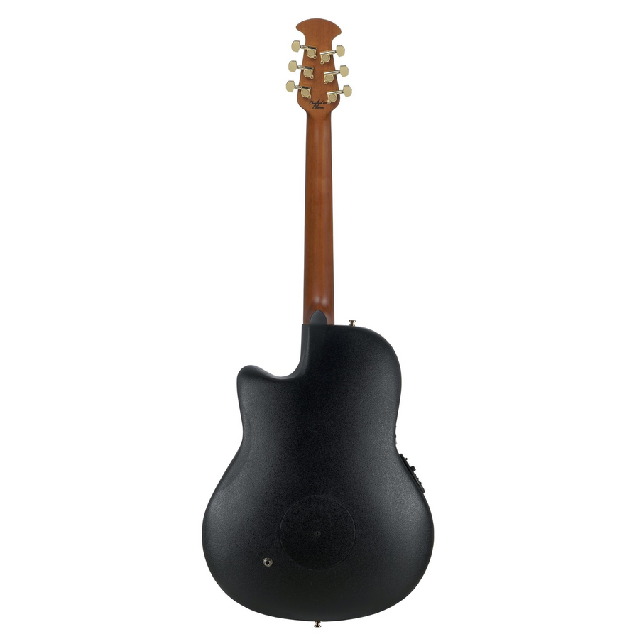 Ovation Celebrity Elite Plus E-Acoustic Guitar CE44P-8TQ, Blue Transparent Quilt