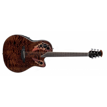 Ovation Celebrity Elite Plus E-Acoustic Guitar CE48P-TGE, Tiger Eye