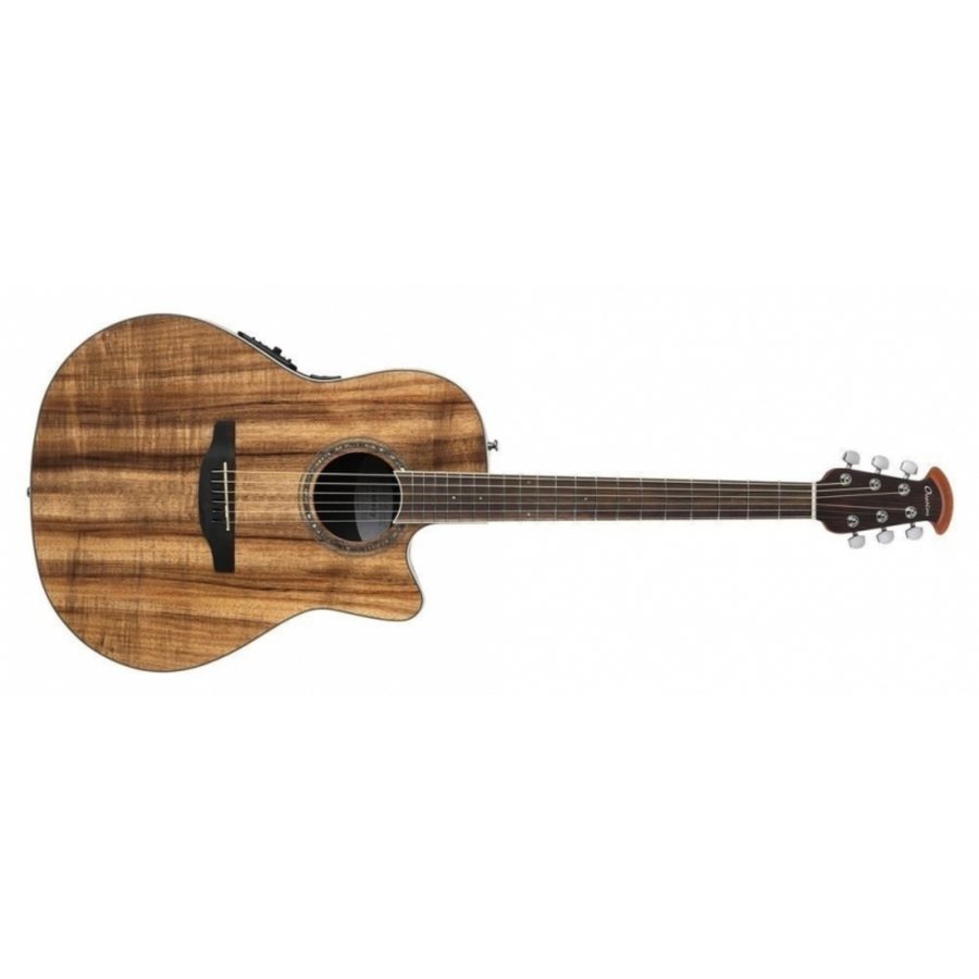 Ovation Celebrity Traditional Plus E-Acoustic Guitar CS24P-FKOA, Figured Koa