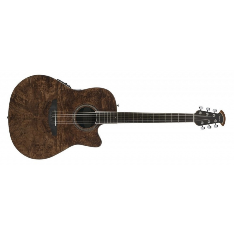 Ovation Celebrity Traditional Plus E-Acoustic Guitar CS24P-NBM, Nutmeg Burled Maple