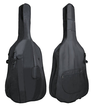 GEWAPURE Double Bass Gig-Bag, Classic BS01, 3mm padding, Black (All Sizes)