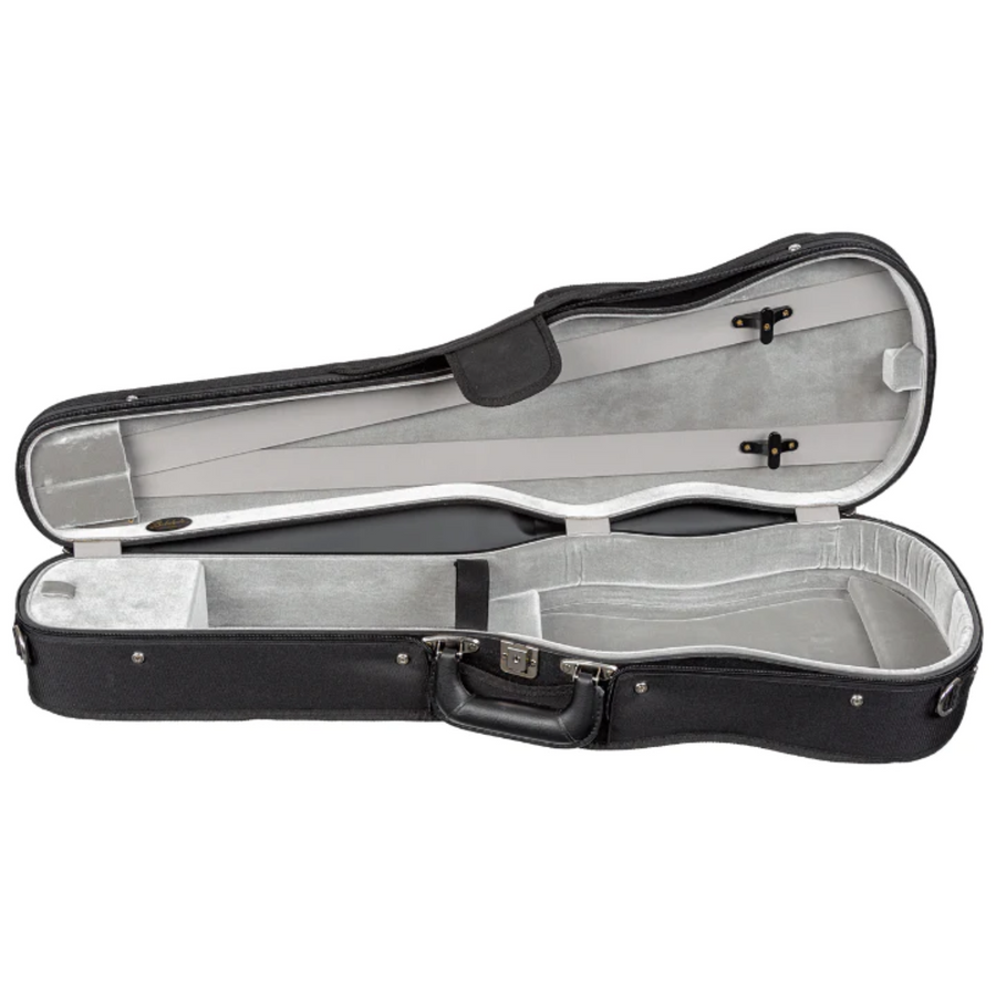 Bobelock 1007 Wooden Shaped Suspension Violin Case (All Colors)