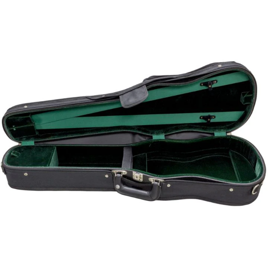 Bobelock 1007 Wooden Shaped Suspension Violin Case (All Colors)