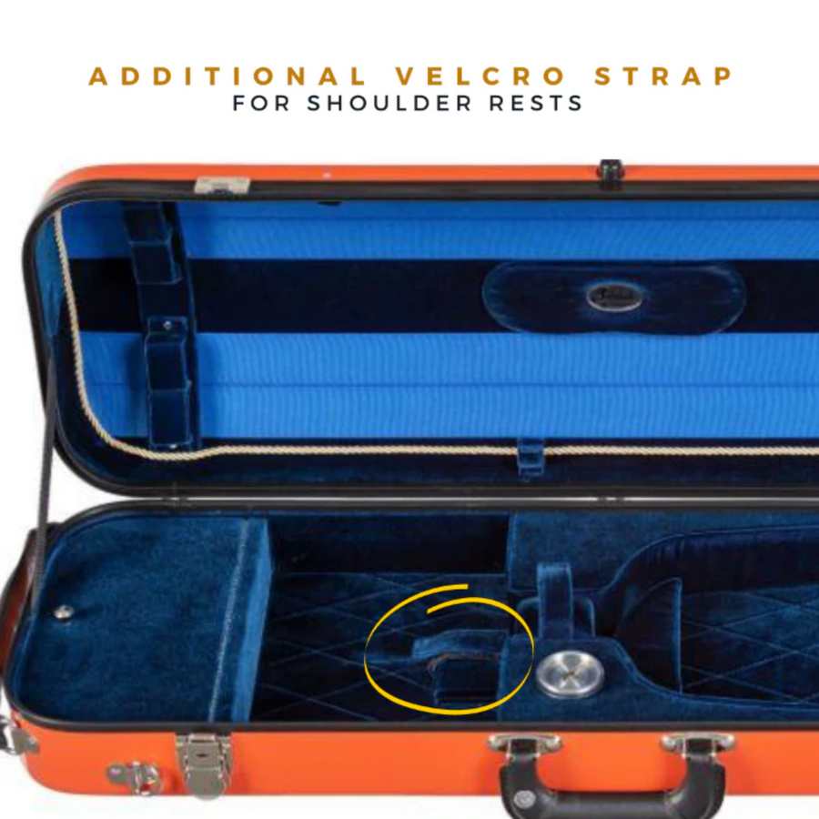 Bobelock 1060 Fiberglass Oblong Violin Case (All Color)