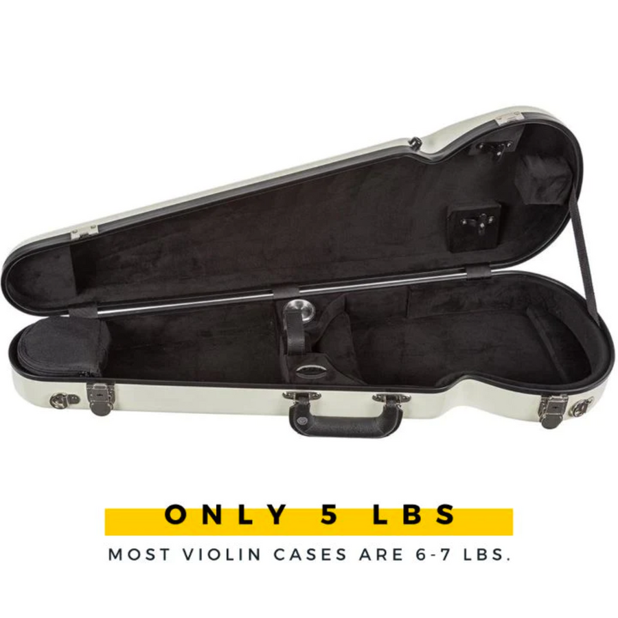 Bobelock 1063 Fiberglass Shaped Violin Case (All Colors)