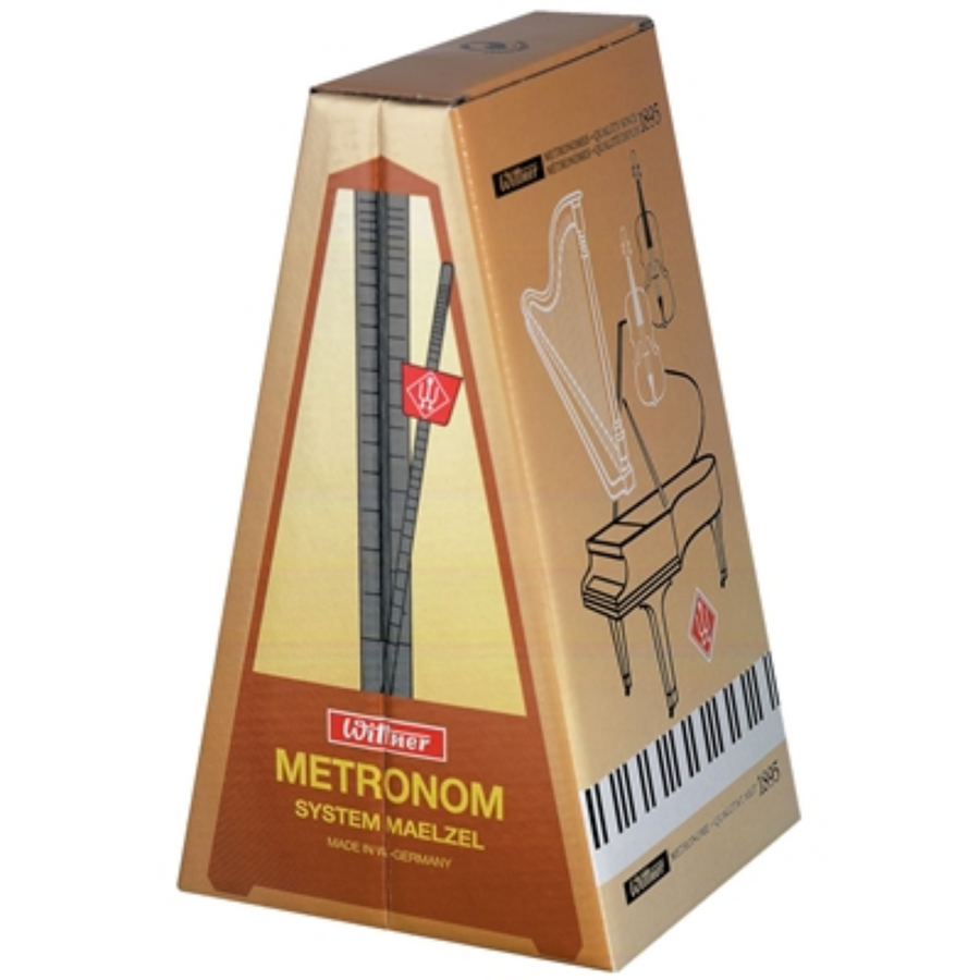 Wittner Maelzel Solid Wood Metronome - Mahogany - Model 811M / Model 801M