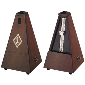Wittner Maelzel Solid Wood Metronome - Genuine Walnut - Model 814M / Model 804M
