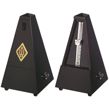 Wittner Maelzel Solid Wood Metronome - Black - Model 816M / Model 806M