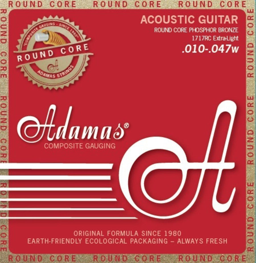 Adamas Acoustic Guitar String Set, Reissue Phosphor Bronze Round Core (All Sizes)