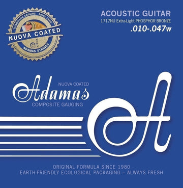Adamas Acoustic Guitar String Set, Nuova phosphor bronze (All Sizes)