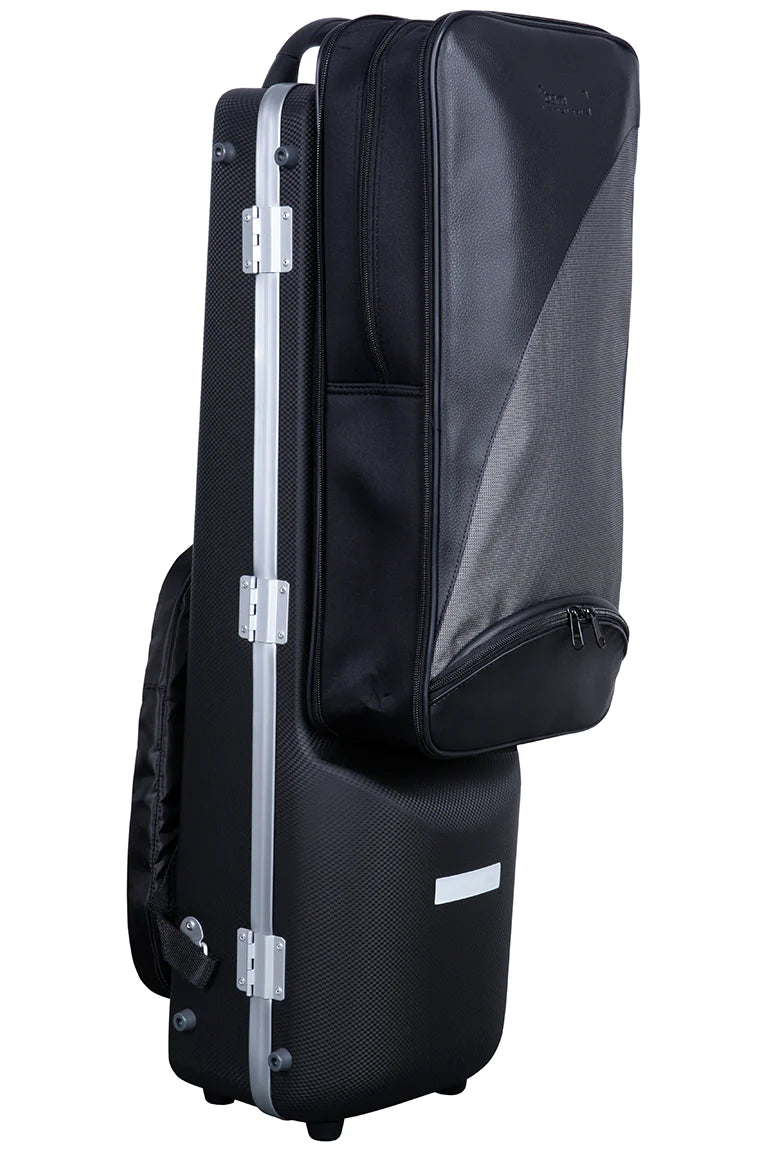 BAM PANTHER HIGHTECH BASS CLARINET (TO C) CASE WITH DOUBLE CLARINET CASE