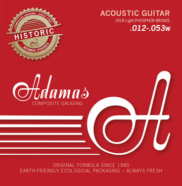Adamas Acoustic Guitar String Set, Reissue Phosphor Bronze (All Sizes)