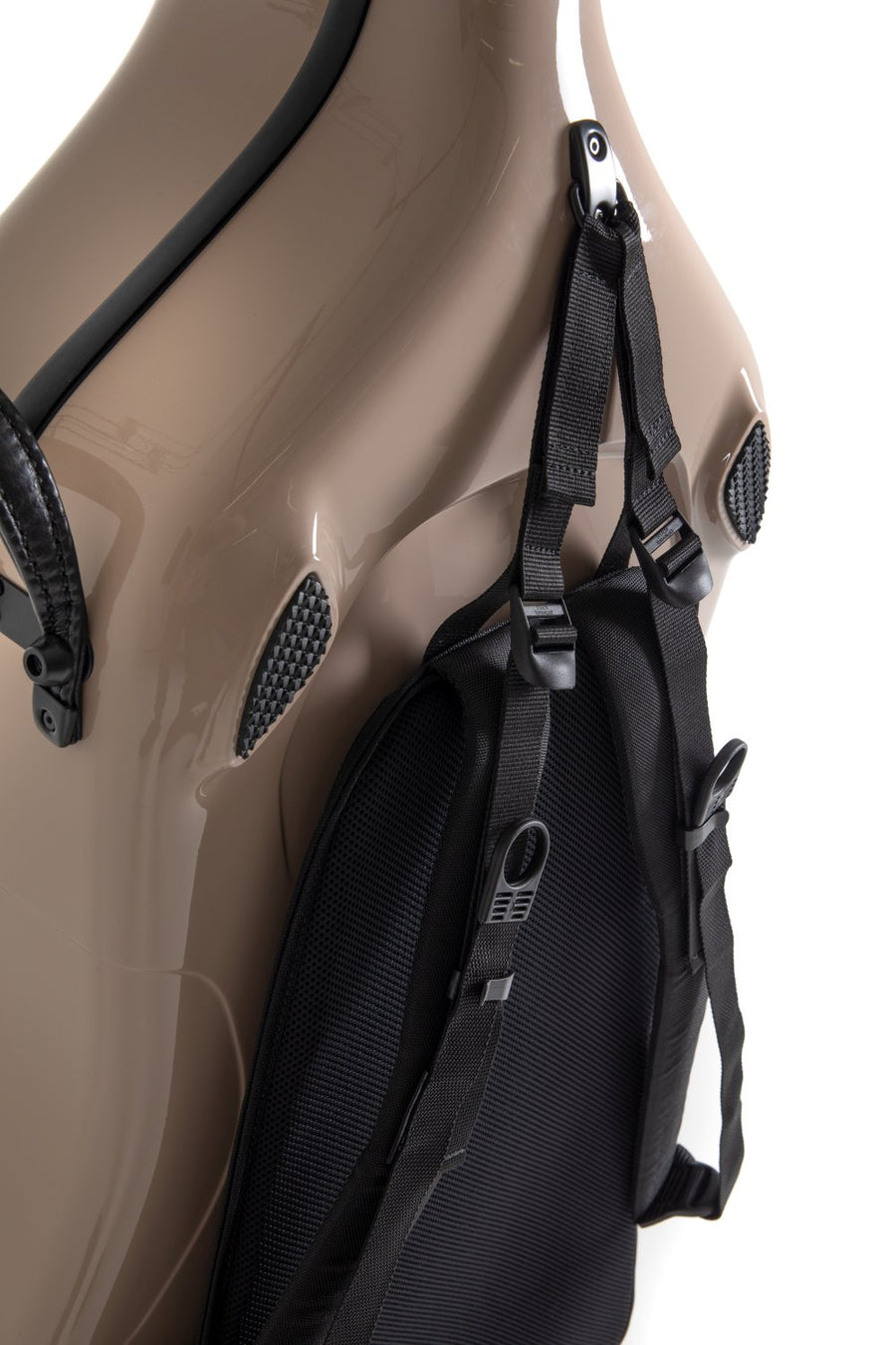 Rucksack System for Air Cello Cases with 3-Point D-ring System