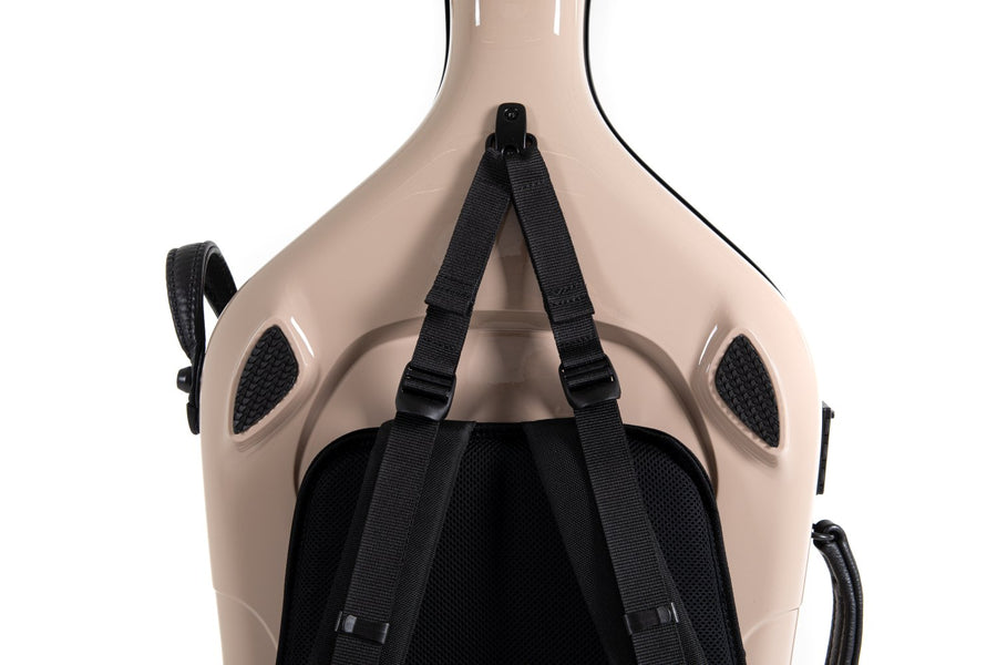 Rucksack System for Air Cello Cases with 3-Point D-ring System
