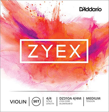 D'Addario Zyex Violin Silver D String
