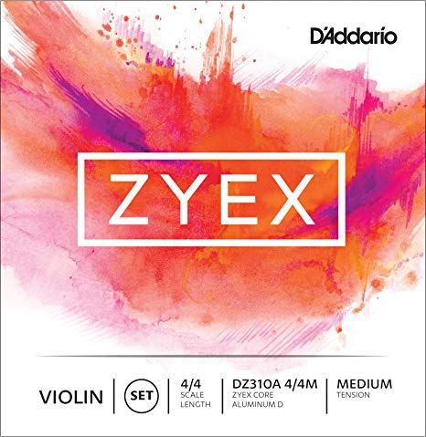 D'Addario Zyex Violin Silver D String
