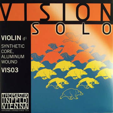 Vision Solo Violin D, aluminum