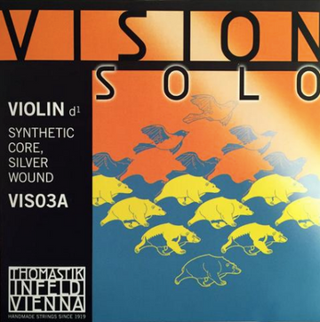Vision Solo Violin D, silver