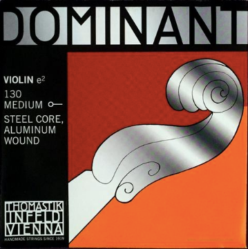 Dominant Violin E String, aluminum wound 130, 130MS