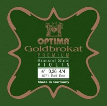 Goldbrokat Premium Brassed Violin E String