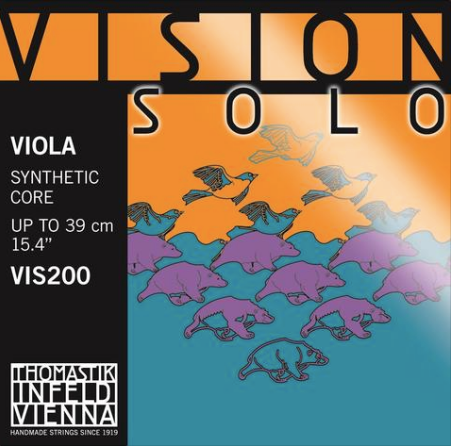 Vision Solo Viola D string, Silver