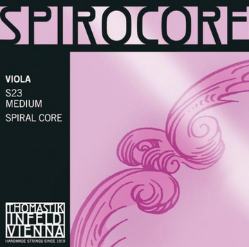 Spirocore Viola D String, chrome