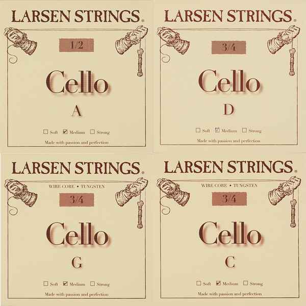 Larsen Cello Set Fractional