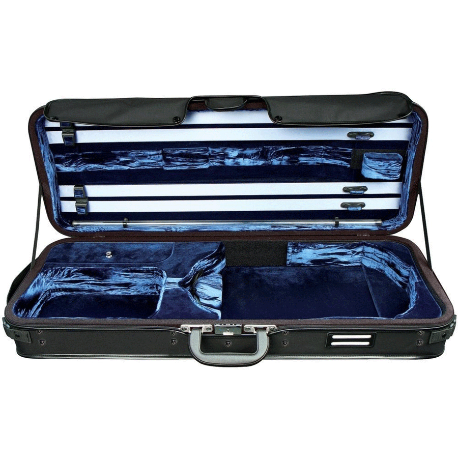 GEWA Viola Case, Strato Deluxe, Oblong, Adjustable 36-42.5cm Body
