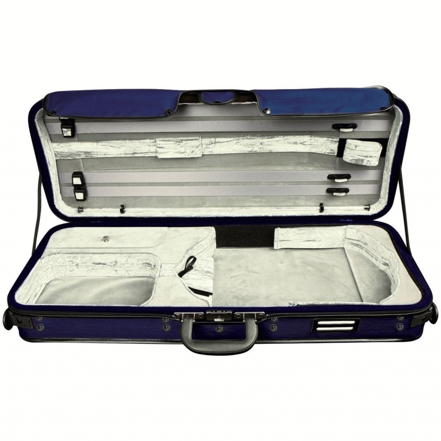 GEWA Viola Case, Strato Deluxe, Oblong, Adjustable 36-42.5cm Body
