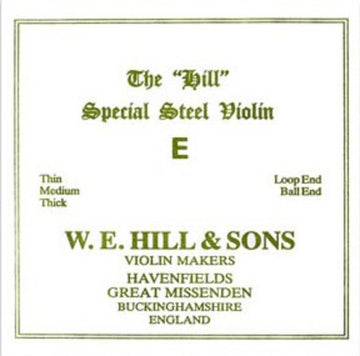 Hill E String Violin